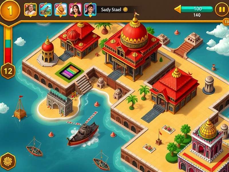 Goa Star Monarch strategy guide showing resource management and army positioning